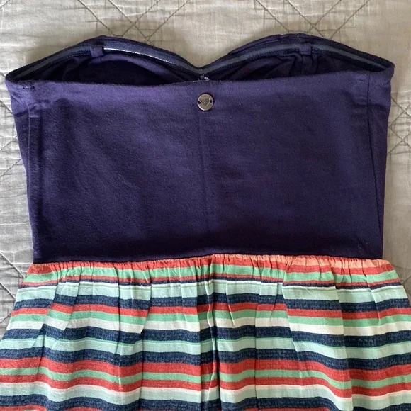 •Roxy• Strapless Sweetheart Mini Sundress - Picture 4 of 10